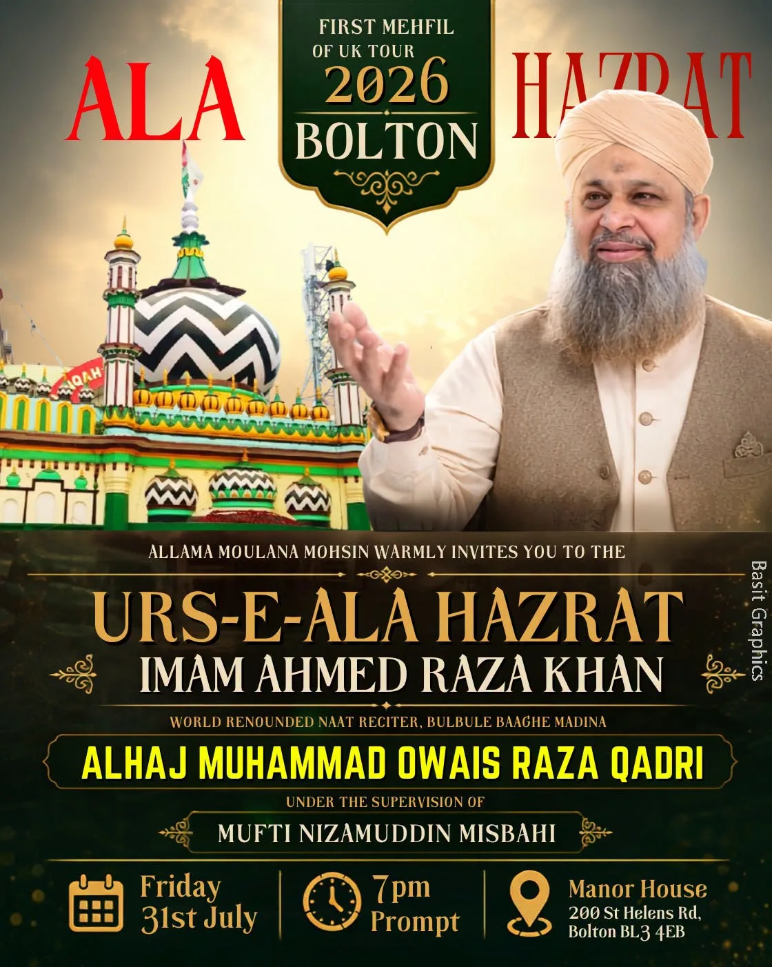 Awais Qadri First Mehfil of UK Tour 2026