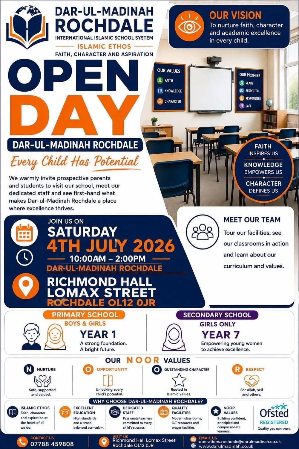 OPEN DAY – DAR-UL-MADINAH