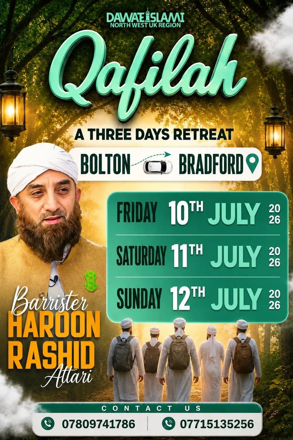 Three days retreat