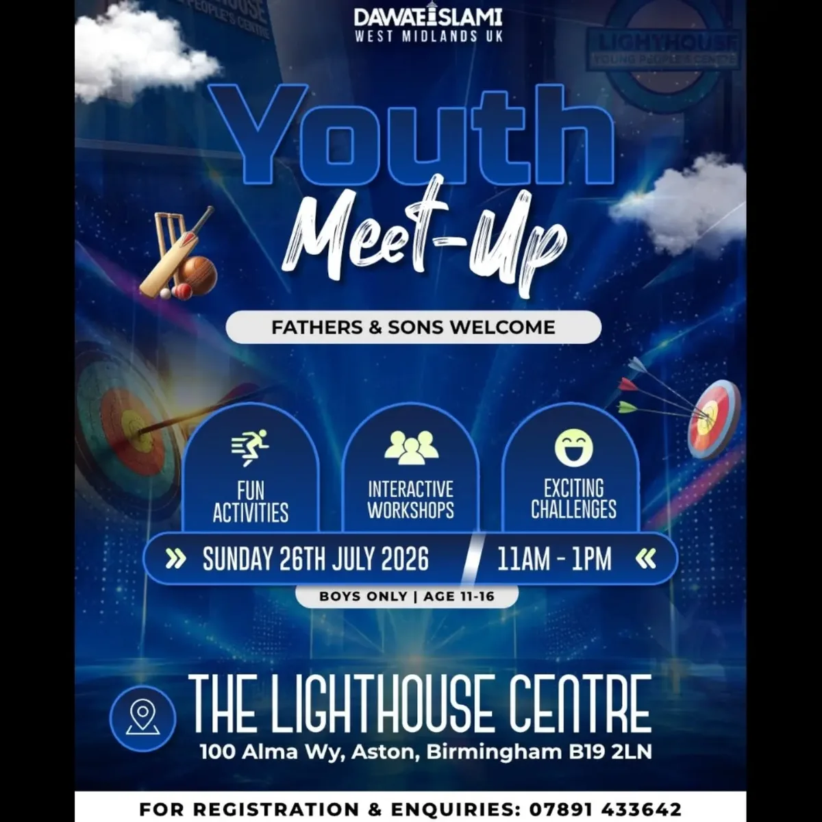 Youth Meet-Up: Fathers & Sons Event in Aston (Sunday, 26th July)